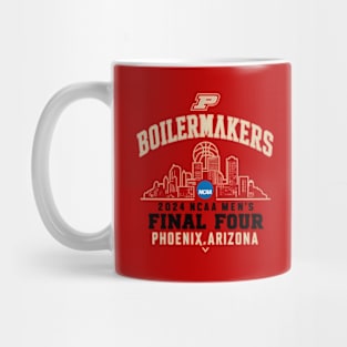 Purdue Boilermakers Final Four 2024 basketball city Mug